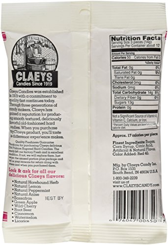 Image of Claey's Wild Cherry Drops - 6 oz pack (Pack of 2)