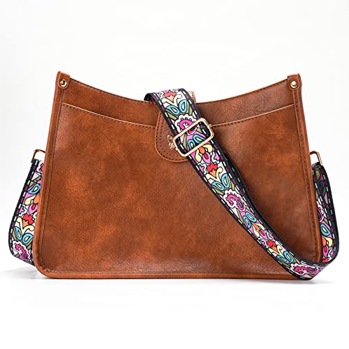 Image of Wide Crossbody Purse Strap Replacement Adjustable Shoulder Guitar Multi-pattern Style Handbag Straps