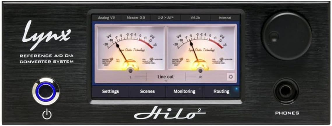 Lynx Hilo 2 with LT-USB - DAC & ADC (Black)
