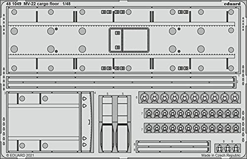 Eduard EDP481049 Kit de Gravure Photo Accessoire Maquette Métal 1/48