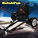 Cool Mini Hoverboard Kart Accessories Adjustable for -All Heights- All Ages-Two Wheel Self Balancing Scooter -Compatible with All Hoverboards,Like A GO-Kart(Black)(Not Included Balance Board)