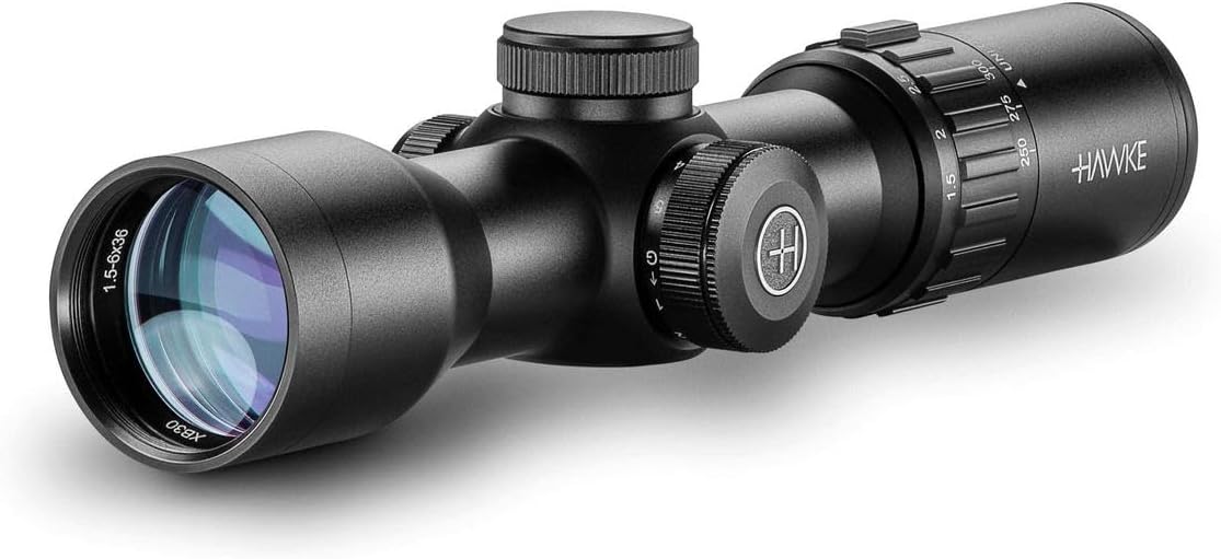 Hawke XB30 Crossbow Scope with lens covers