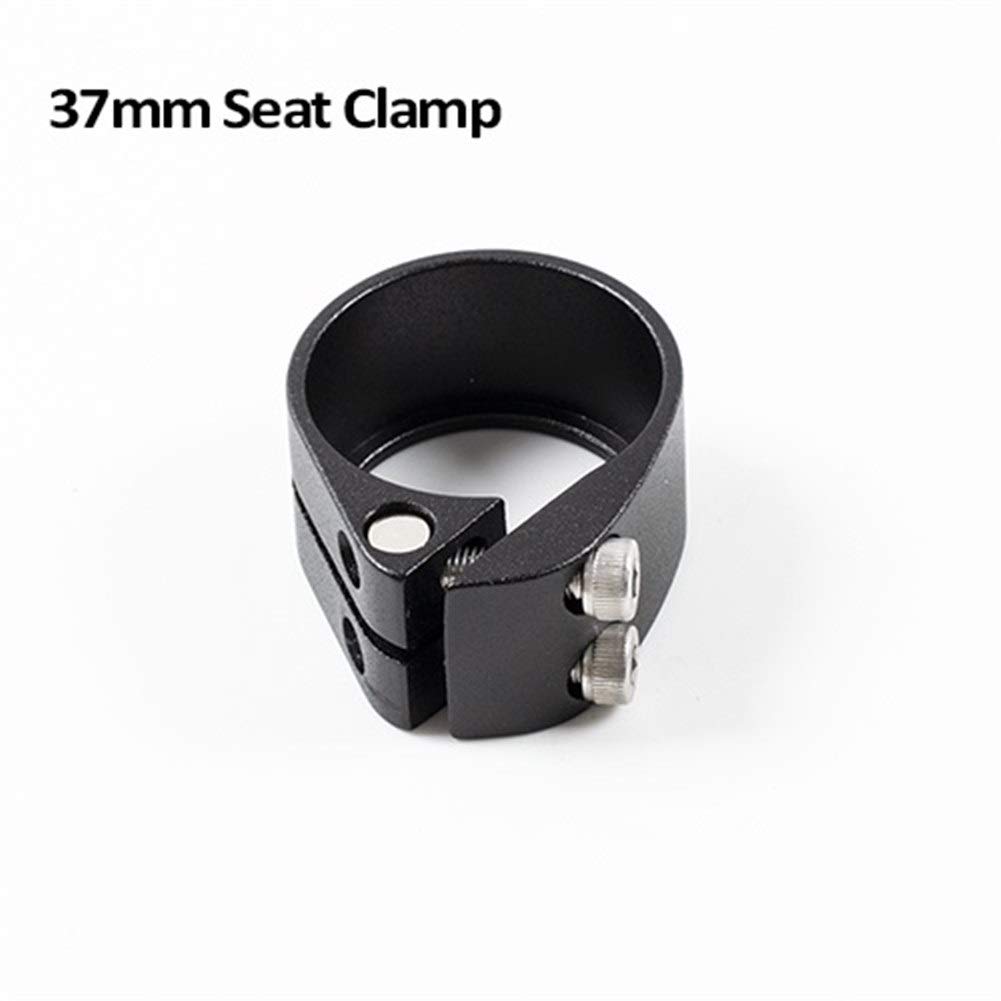 Bicicletta Sella Morsetto Bicicletta reggisella morsetto 31,8 / 34,9 / 37 millimetri biciclette Sedile Tubo morsetto in lega di alluminio MTB Mountain Road Bike sedile Clip Tube ( Color : 37mm )