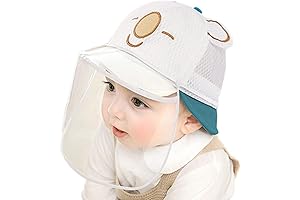 5-Pack Unisex Baby Visor Face Shield
