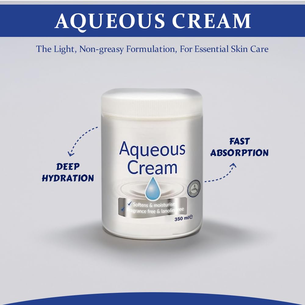 Zopper Aqueous Cream Unscented 350ml x 2, 175 ml (Pack of 2) - Image 3