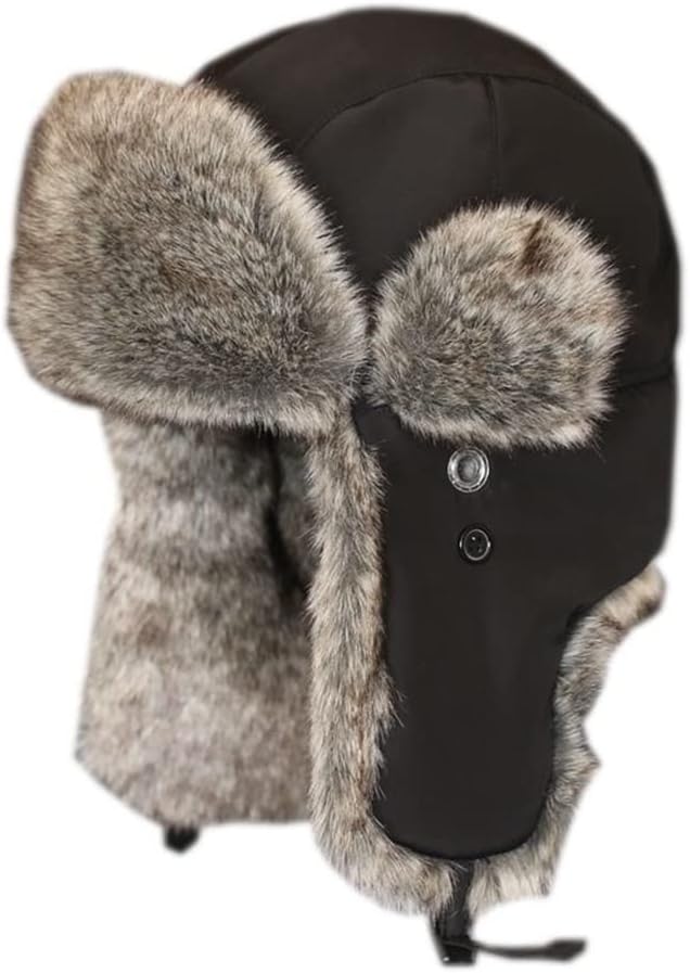 Thickened Cotton Hat Winter Warm Ear Protection Youth Men and Women Casual Thunderbolt