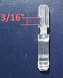 Asia Buy Blind Parts Vertical Blind Track Carrier Clip/Hook - No Carrier (5)