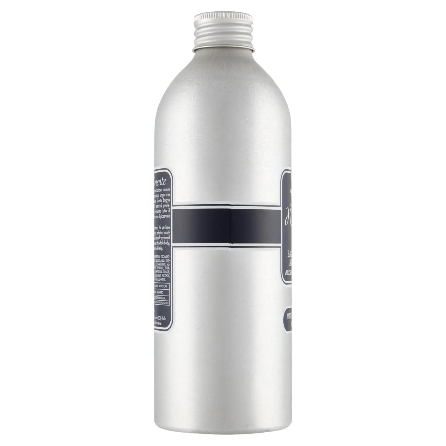 Tesori d'Oriente Bagno Lot de 8 bains moussants au musc blanc pour nettoyer la peau et hydrater 500 ml + porte-clés Beni Culinari