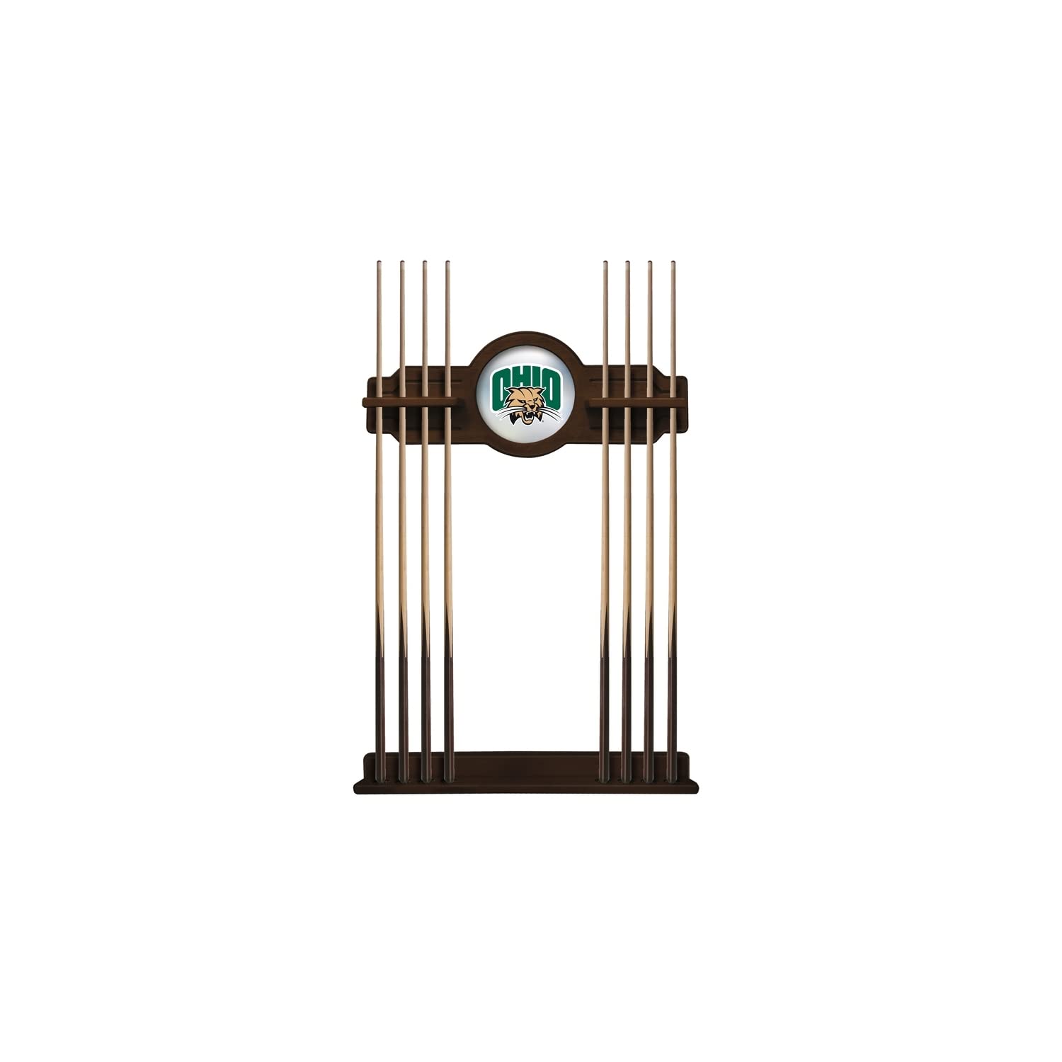 Ohio University Cue Rack in Navajo Finish by Holland Bar Stool