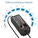 SHNITPWR Universal 3.5V~24V Netzteil 72W 3A AC/DC Schalt-Netzteil Adapter, mit 14 pcs Adapterstecker, für 3.5V bis 24V Elektronische Geräte, Babyphone-Kamera und LED-Streifen ect.-3A Max