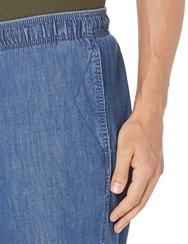 Image of Amazon Essentials Men's 8 inch Inseam Relaxed-Fit Cotton Drawstring Pull-On Walk Shorts, Summer-Weight
