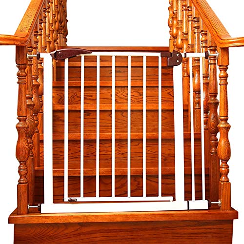 Barrière de sécurité réglable 125cm pour parc animaux et escalier intérieur