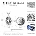 LOOVE St Francis of Assisi Necklace - Sterling Silver Patron Saint of Animals Medal for Men Women - Religious Amulet Oval Jewelry