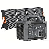 STARYLINE Solar Generator 1800W (3600W Surge) with 200W Solar Panel, 1024Wh LiFePO4 Portable Power Station Kit, 1.5H AC Fast Charge, Clean Energy for Home Backup, RV Camping, Emergency Outages