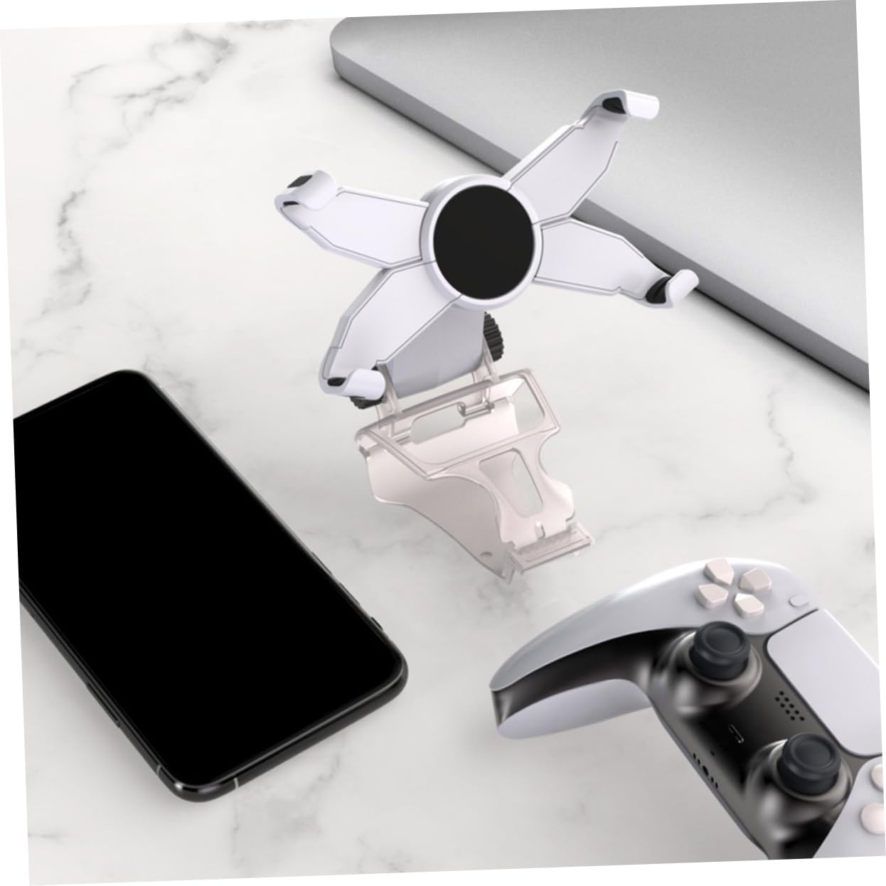 Uonlytech 3piezas Soporte Para Gamepad y Móvil Soporte Ergonómico Para Compatible Diseño Portátil y Práctico Para Uso