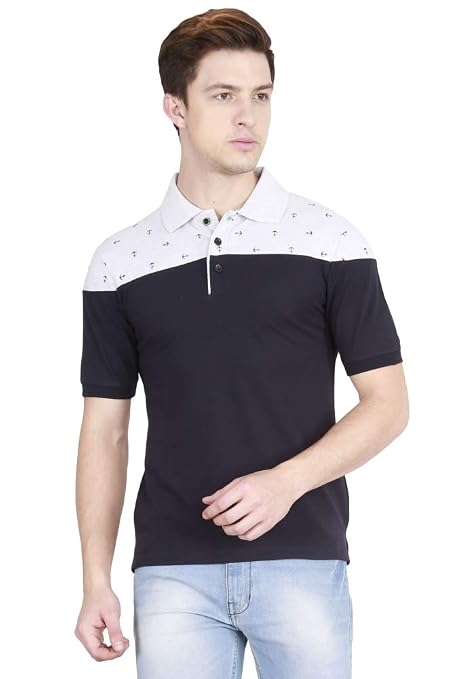 fanideaz Men's Regular Fit Polo T Shirt 