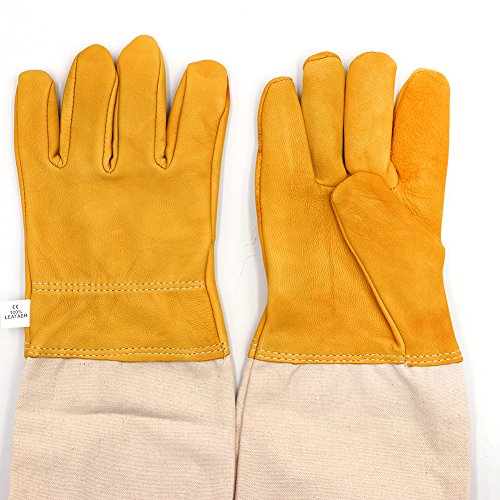 Imker Handschuhe mit belüftetem Ärmeln groß ideal Imker Handschuhe – Bild 3