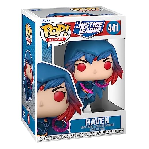 Funko Pop! Heroes: Liga da Justiça - Raven, Convenção de Inverno Exclusivo