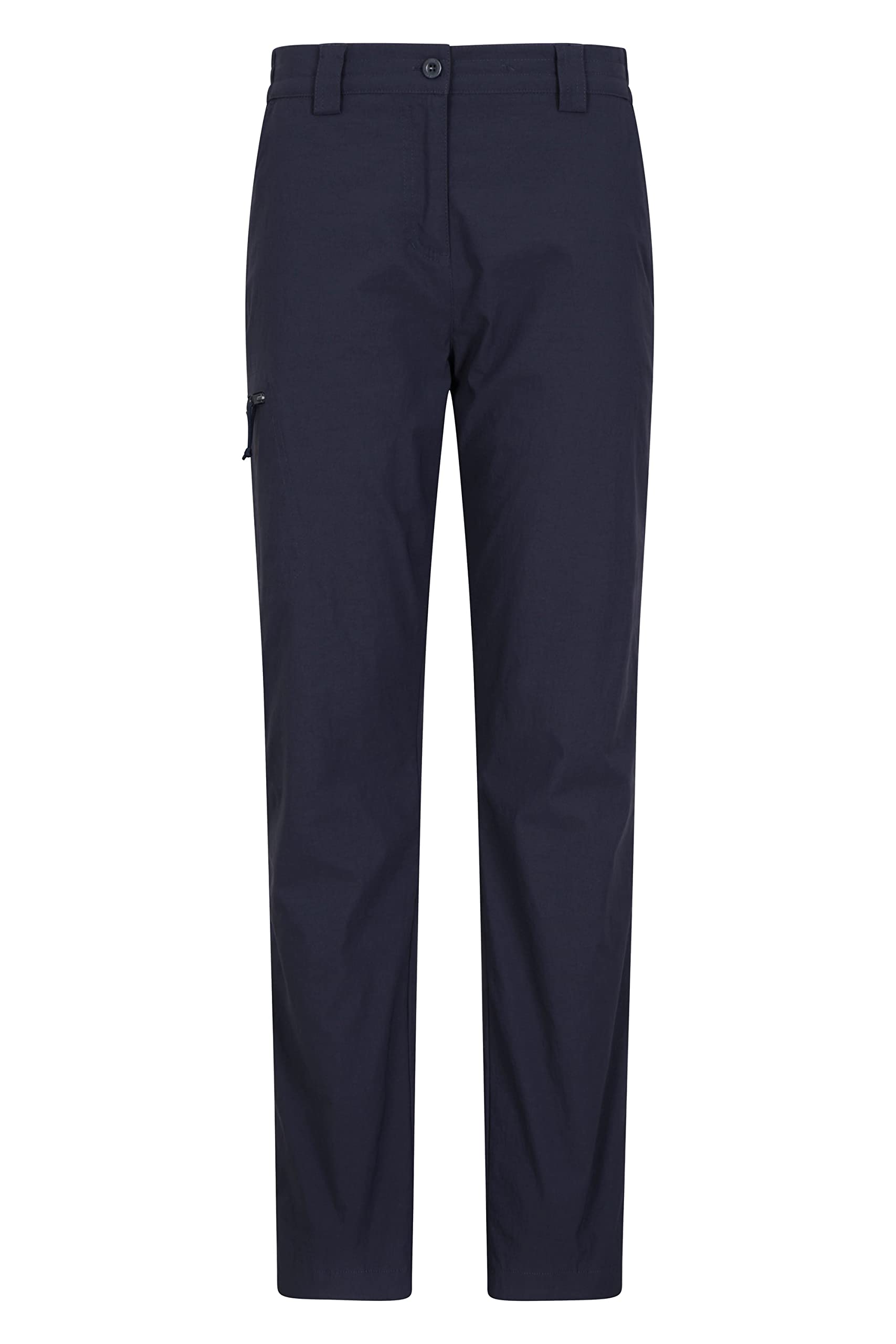 Mountain Warehouse Women's Navy Winter Hiker Stretch Trousers - Stretchy & Quick Dry Bottoms With Lots Of Pockets - Autumn Winter, Walking, Hiking, Outdoors & Trekking 14