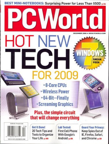 Pc World, December 2008 Issue: Editors of PC WORLD Magazine: Amazon.com ...