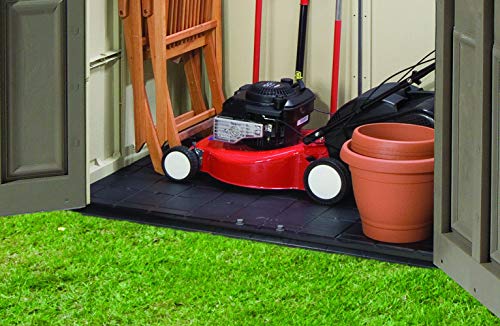 Keter Factor 8X8 Foot Large Resin Outdoor Storage Shed With Floor For Patio Furniture, Lawn Mower, And Bike Storage #TOP7