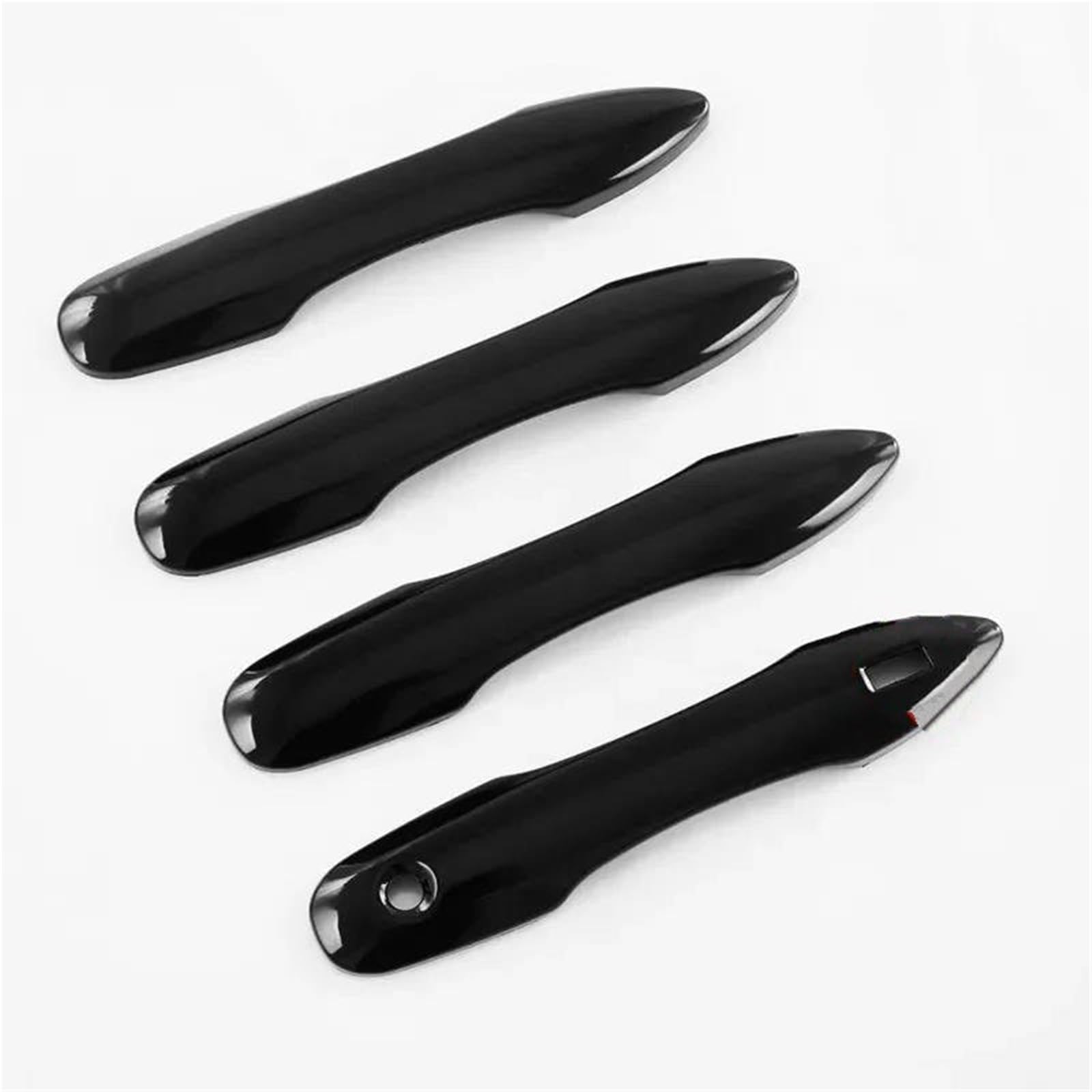 Noheeu Style4 For Toyota For Camry For Daihatsu Altis Xv70 18-24 Glossy Black Chrome Car Door Handle Cover Bowl Trim Sticker Styling(Style4)