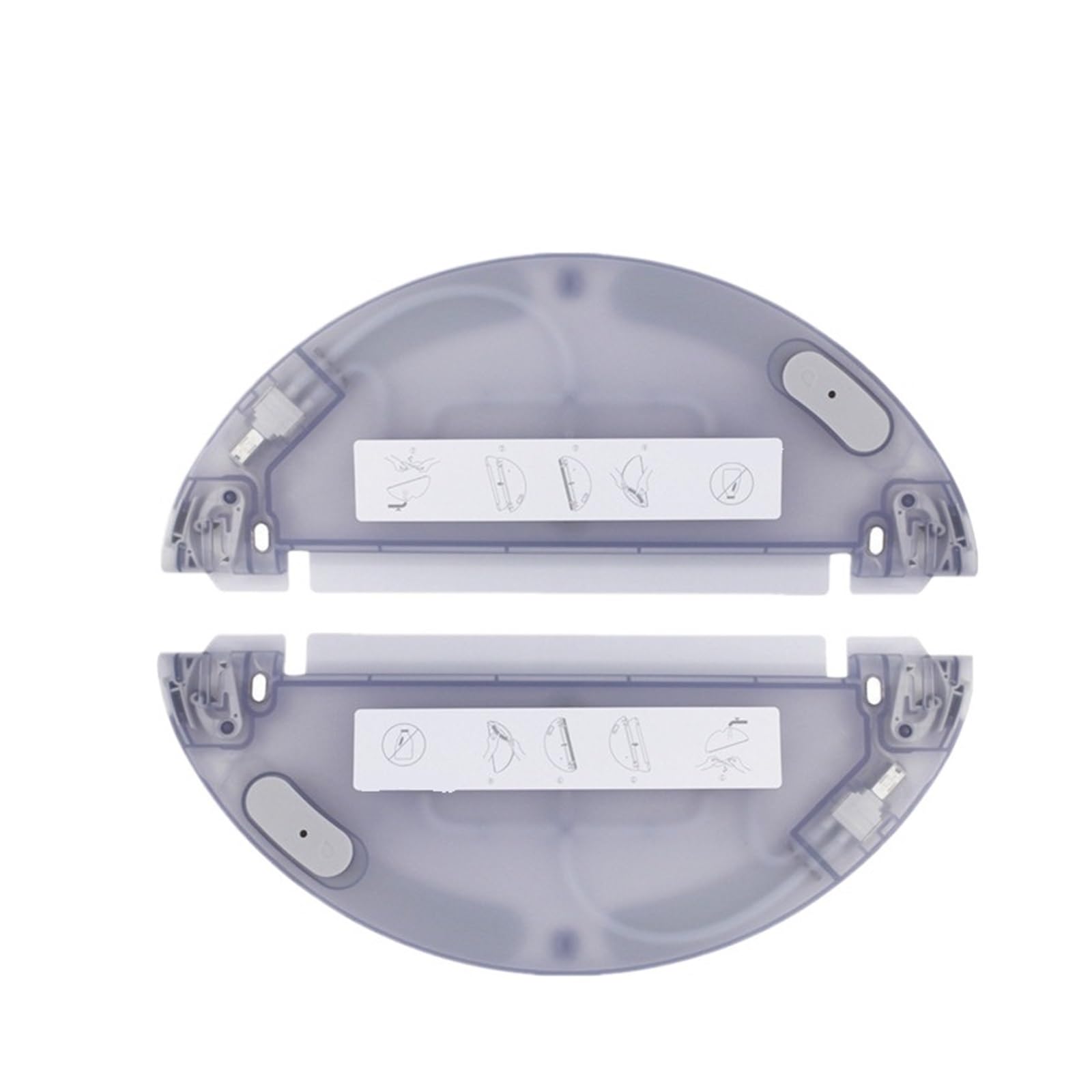ZJXTGBDE Water Tank,Compatible For Dreame,D10S D10S Pro D9 Max F9 Pro, Robot Vacuum Cleaner Accessories(2PCS)