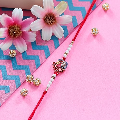 Image of ARCHIES Rakhi Collection For Rakshabandhan | Rakhi For Brother | Rakhi for Bhaiya and Bhabhi | Rakhi Combo Gift Hamper (RAKHI COMBO -230)