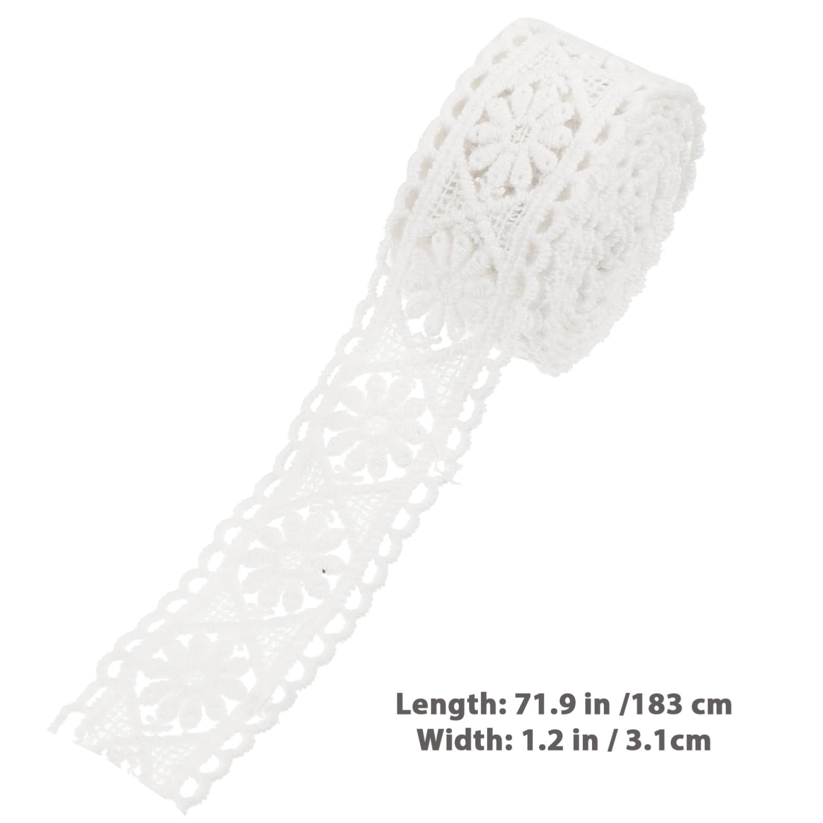 SHINEOFI 20rollen Dekorative Spitzenbänder Vintage Lace Ribbons Für Projekte Yards Designs Für Kleidung Hochzeiten Und Handwerkskunst