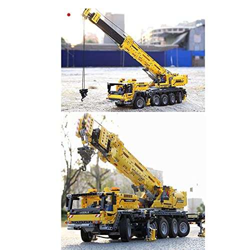 Technik Ferngesteuert Kran LKW Bausteine, Mould 13107, Kranwagen Bausteine mit Motors and Ferngesteuert, Klemmbausteine… – Bild 7