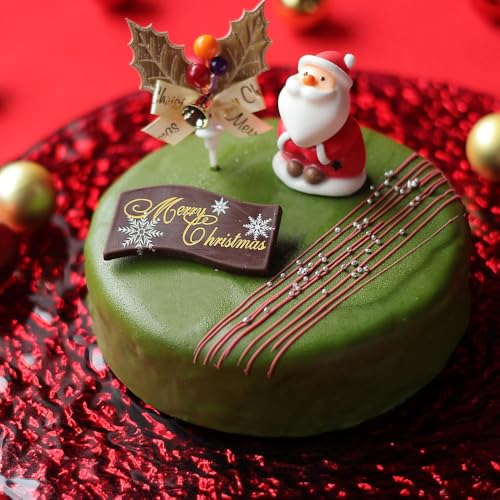 【12/20-12/25お届け】クリスマスケーキ 抹茶ザッハトルテ 15cm 5号 サイズ (目安:4人、5人、6人分) クリスマス ケーキ お取り寄せ 抹茶ケーキ 飾り キャラクター かわいい 可愛い おしゃれ