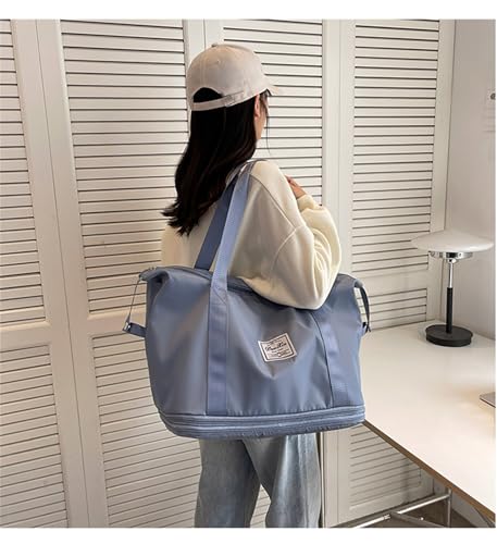 Kulken Bag, 2025 New Large Capacity Travel Bag - Universal Wheel Removable, Tote Bag with Storage Space-Black3