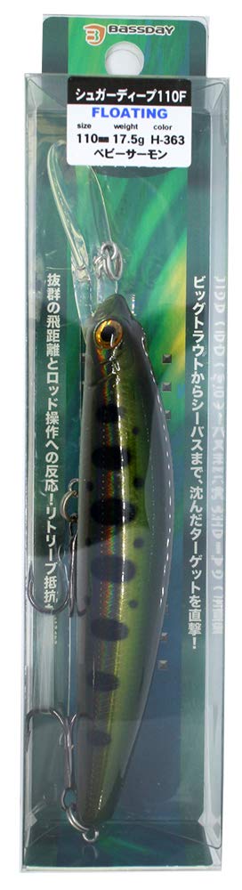 Amazon.co.jp: Bassday(バスデイ) ワーム シュガーディープ 110F H-363