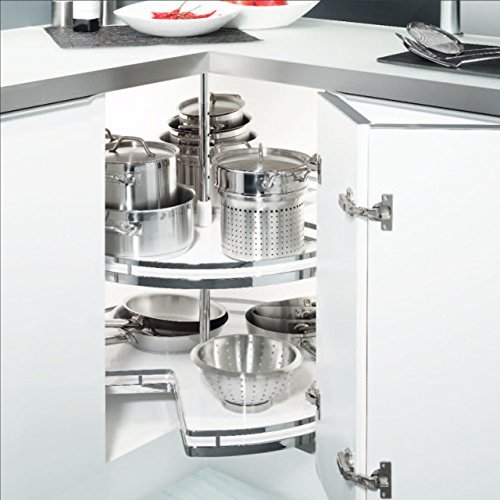 SO-TECH® 3/4-Kreis Drehbeschlag für 80er Eckschrank