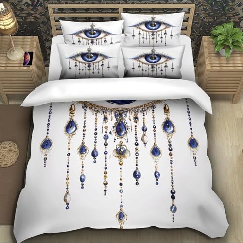 Housse de couette 140x200cm pour lit simple enfant hypoallergique