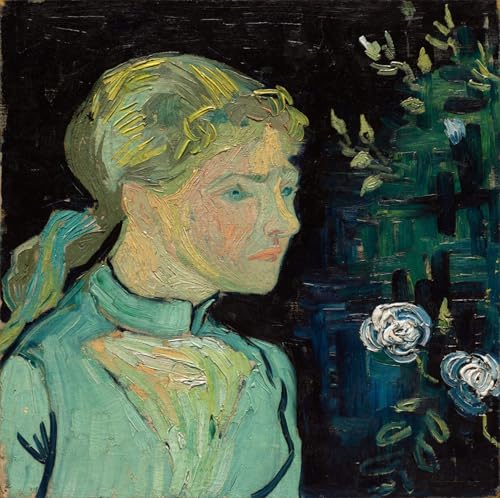 Affiche Toile Van Gogh Adeline Ravoux portrait reproduction d'art mural 60x90cm