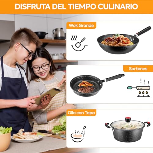La mejor selección de Sartenes para saltear disponible en línea para comprar. 3 Imagen adicional