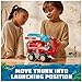 Paw Patrol Jungle Pups, Marshall Elephant Firetruck with Projectile Launcher, Toy Truck with Action Figure, Kids Toys for Boys & Girls Ages 3 and Up