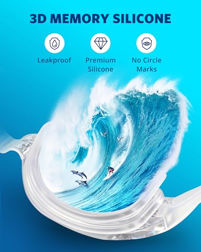 Image of Aegend Swim Goggles, Swimming Goggles No Leaking Full Protection Adult Men Women Youth