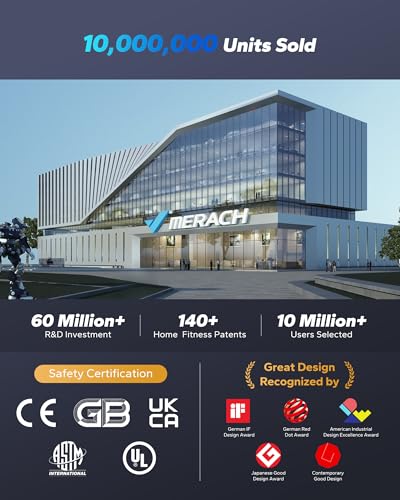 MERACH Under Desk Elliptical Machine Review