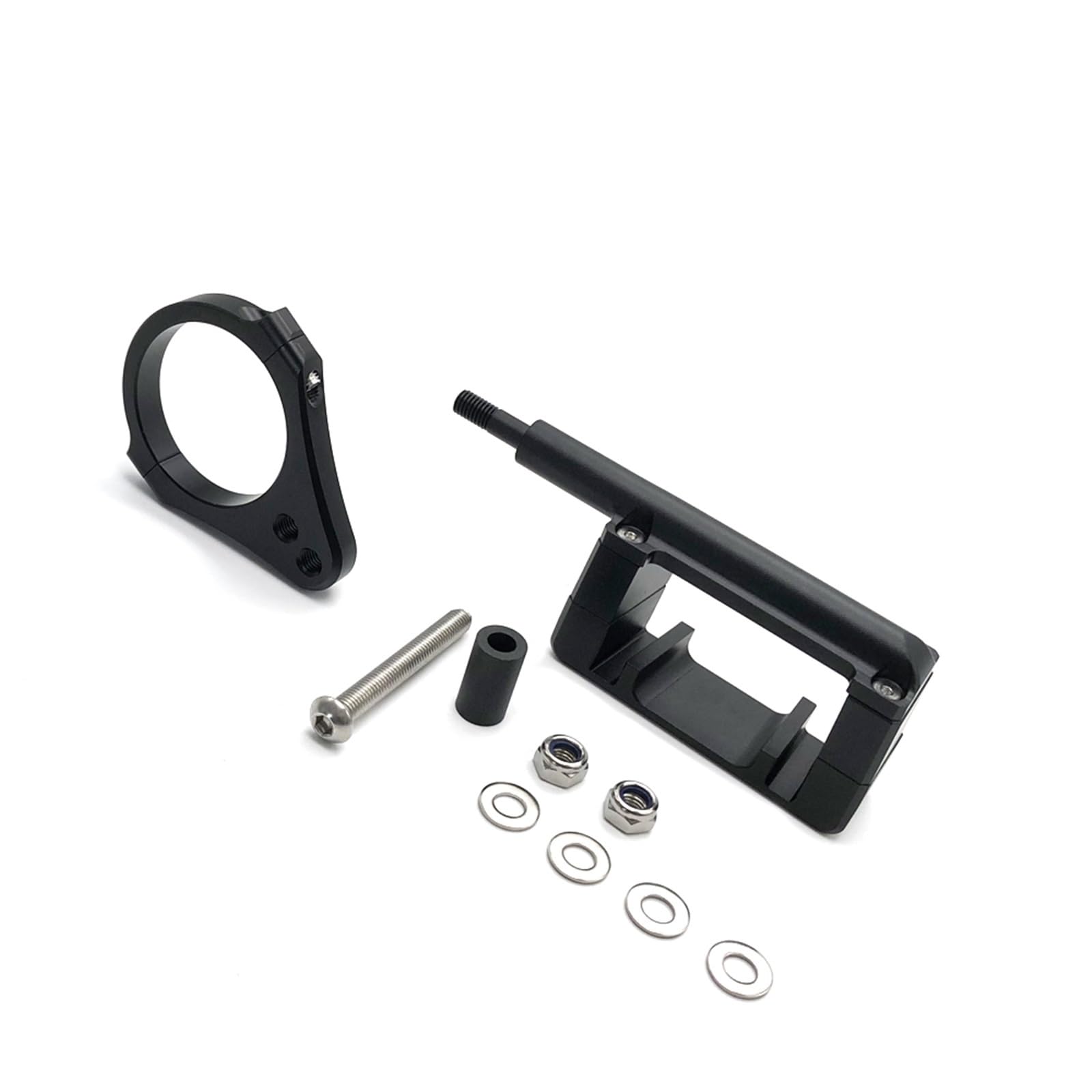 Support D'amortisseur De Direction pour Scooter pour Kukirin G2 Master, Stabilisateur en Fiber Carbone CNC, Kit Réglable