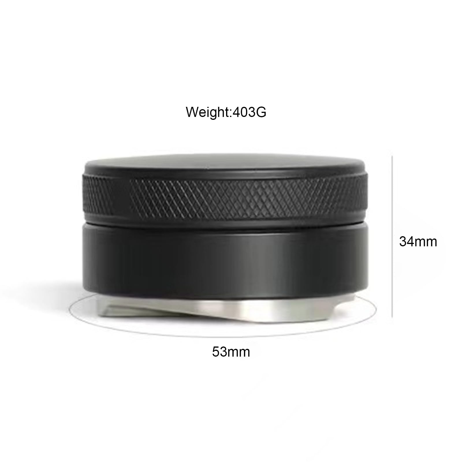 Distributore Per Caff&egrave; Espresso - Livellatore Per Portafiltri 52 Mm, Acciaio Inox 304