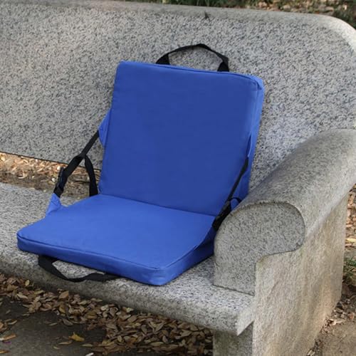 Chaise stade pliante résolvant l'inconfort des bancs rigides et humides - 4