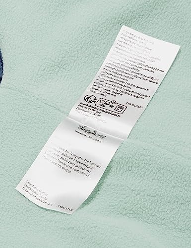 Playshoes Matschhose Regenlatzhose Fleece-Futter Unisex Kinder Wind- und wasserdichte Regenhose Regenbekleidung, grün Pastell, 92