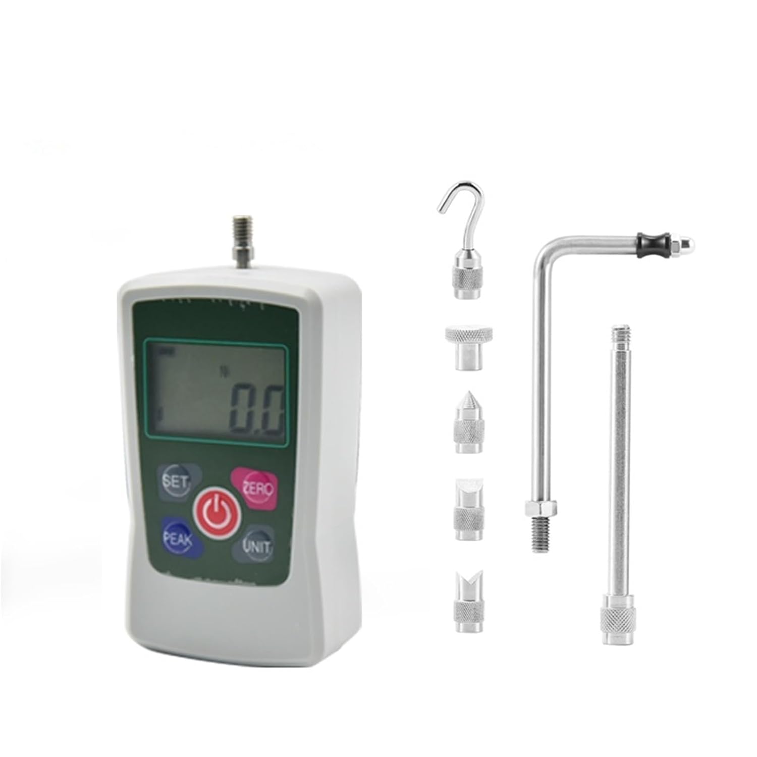 Trigger Pull Pul Force Gauge Four Units Professional Gun Dynamometer with Large Screen for School Teaching Mechanics(AMF-200)