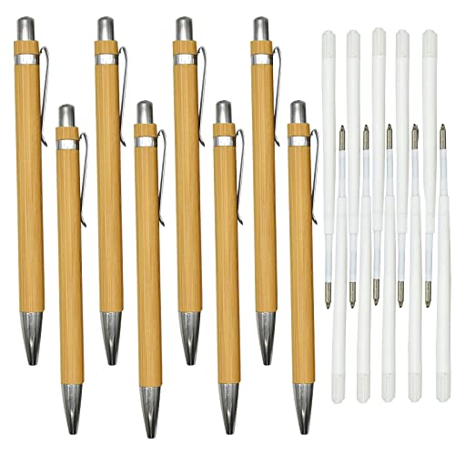 Amazon | Lopenle 12本 おしゃれ 竹 ボールペン黒 1.0mm 油性 天然竹
