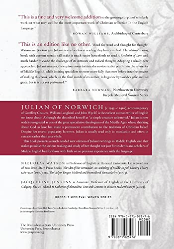 The Writings of Julian of Norwich: A Vision Showed to a Devout Woman and A Revelation of Love (Brepols Medieval Women Series) - Image 2