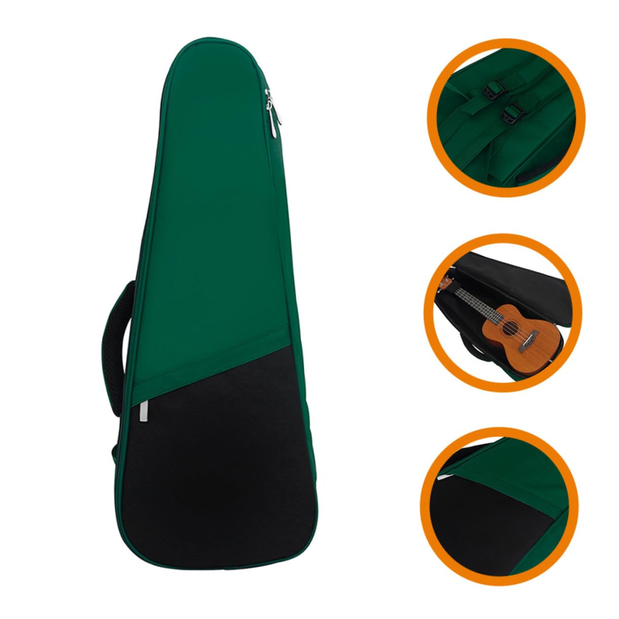 Yardwe Ukulele Case Durable Storage Bag Stylish Ukulele Carrying Bag for Easy Outdoor Transport Protective Organizer for Musicians