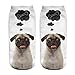 Produktbild TEBAISE Lustige Sneaker Socken bunt mit Motiven Print Sneakersocken Motivsocken Damen Herren Lustige Socken Sneaker Halbsocken Strümpfe Sportsocken Füßlinge mit Motiv 3D