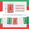 Papel Picado Virgen de Guadalupe – PAPER Banners in Mexican Flag Colors (2 Pack, 10 Flags Each) – Decoración para la Virgen de Guadalupe – TexMex Fun Stuff #3